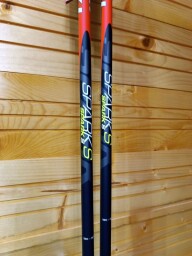 NOVÉ LEKI SPARK S BLACK-RED 130CM